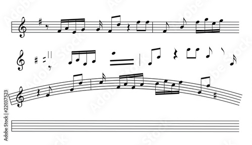 Music notes