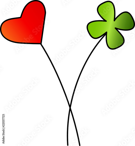 Herz und Kleeblatt