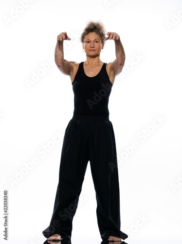 woman tai chi