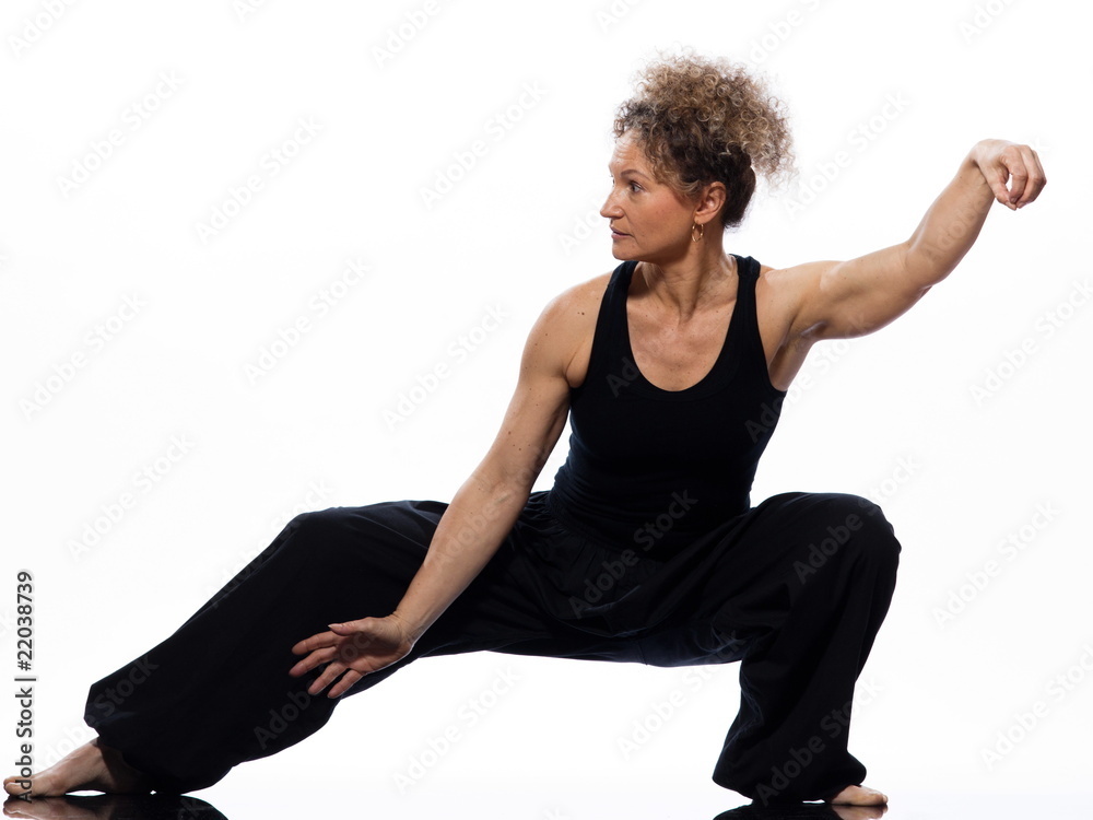 woman tai chi