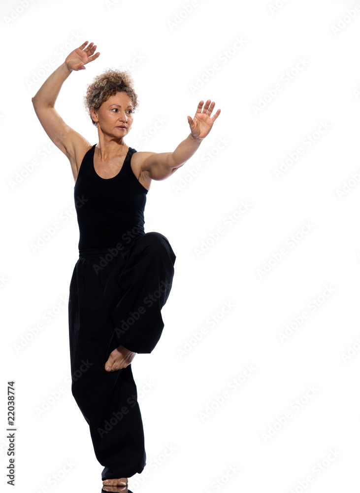 woman tai chi woman tai chi