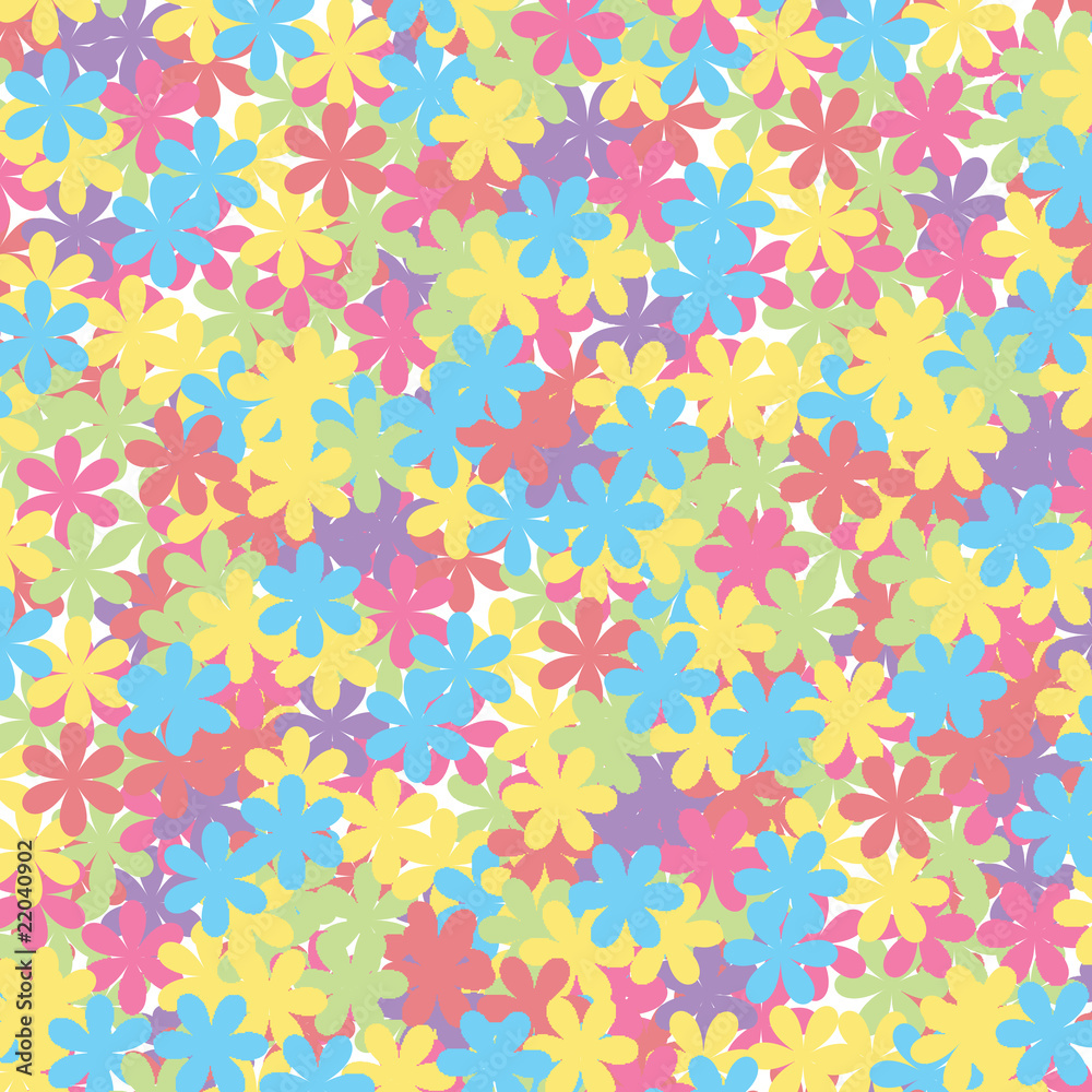 Beautiful background with muticolroed flowers Beautiful background with muticolroed flowers