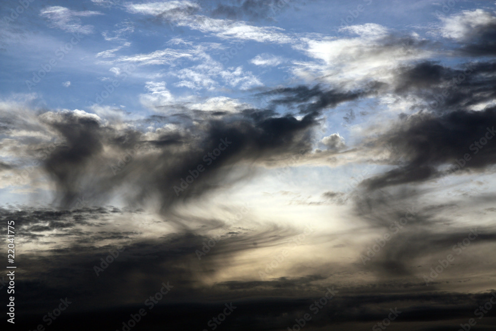 Obraz premium stormy sky