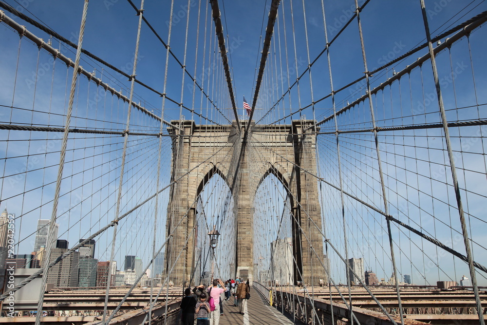 Fototapeta premium Brooklyn Bridge, Nowy Jork