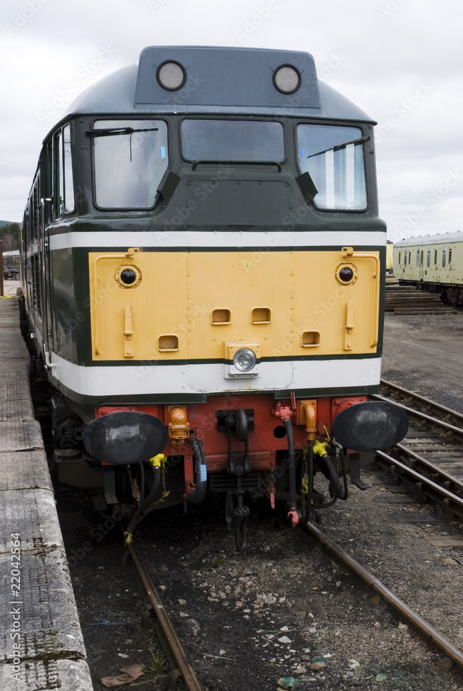 Obraz premium diesel train