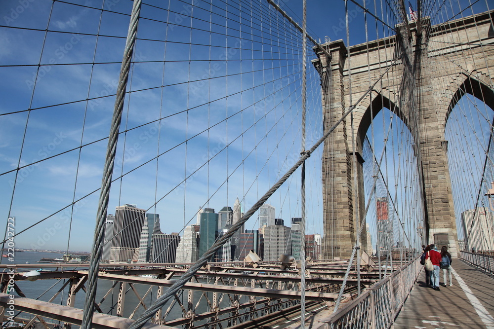 Fototapeta premium Brooklyn Bridge, New York