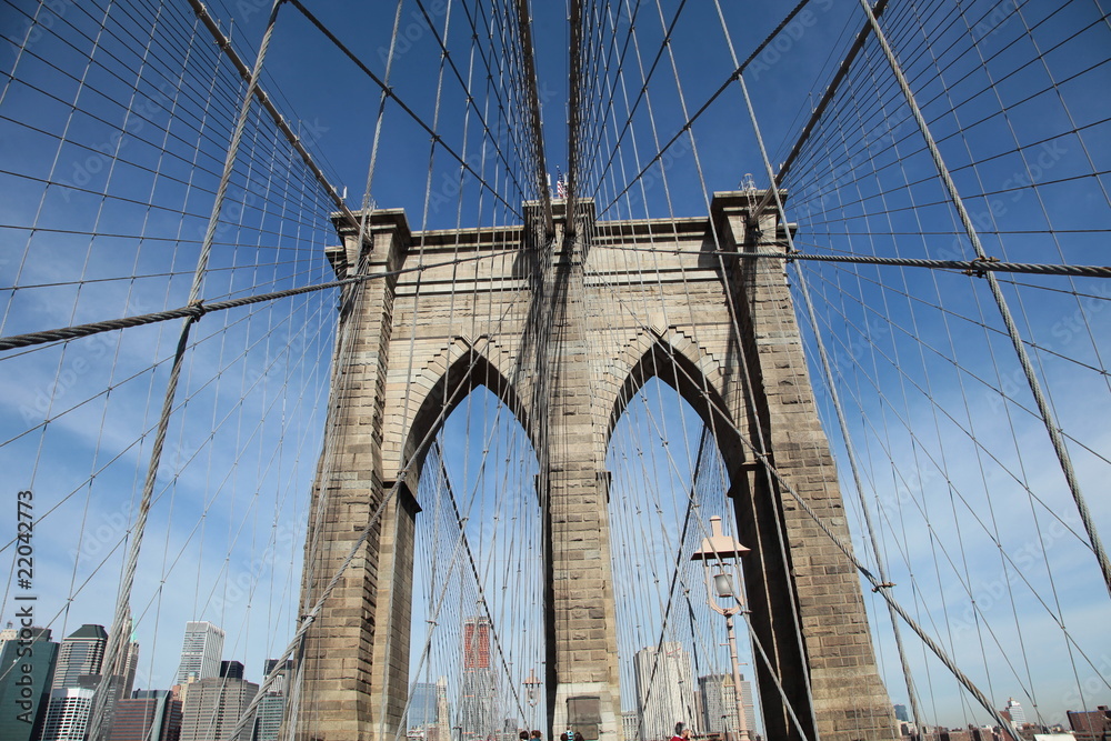 Fototapeta premium Brooklyn Bridge, Nowy Jork