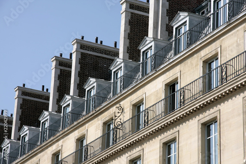 Tableau sur toile Paris, pierre de taille