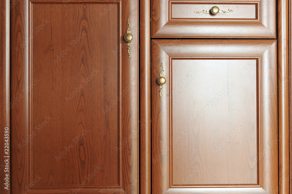 Fototapeta premium brown cupboard
