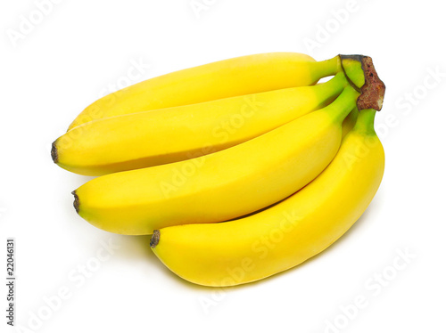 Banana bunch isolated