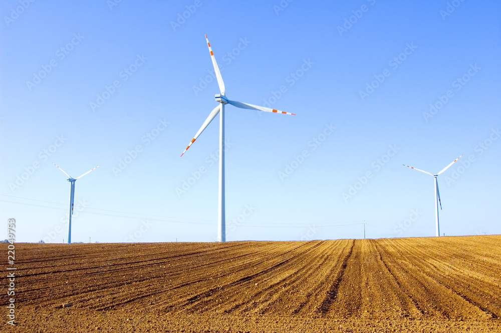 Windmill conceptual image. Windmill conceptual image.
