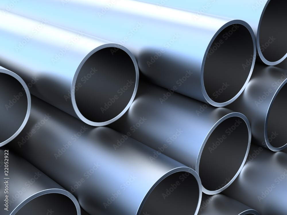 Fototapeta premium metal pipes