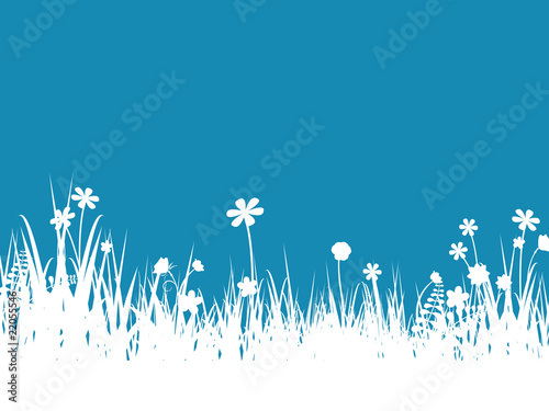 Delicate floral background