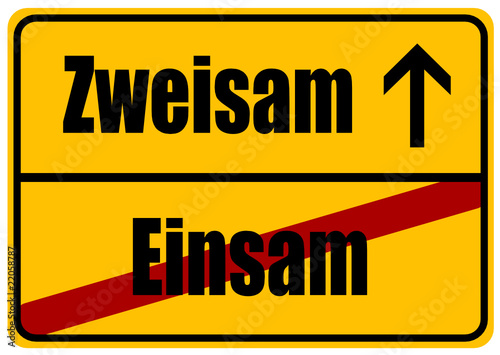 Einsam - Zweisam