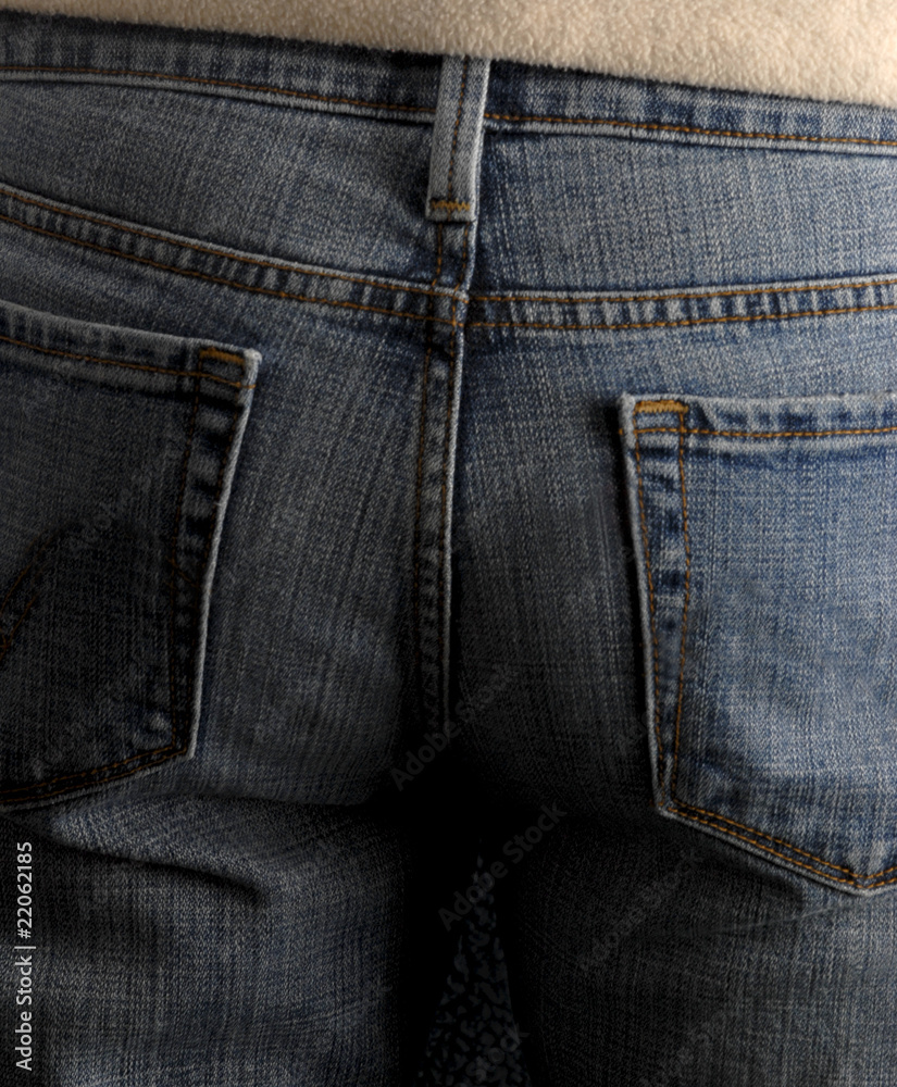 Fototapeta premium womans jeans