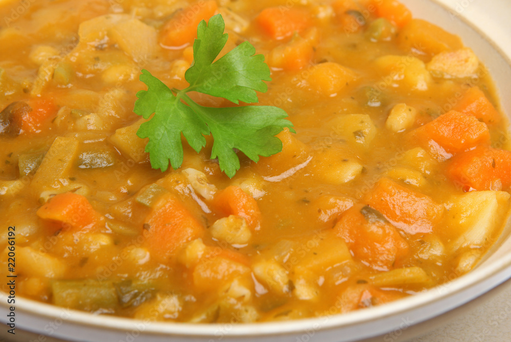 Chunky Vegetable Soup Chunky Vegetable Soup