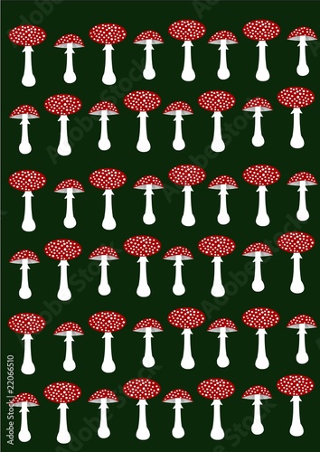 Fly agaric background