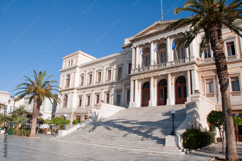 City Hall of Ermoupolis