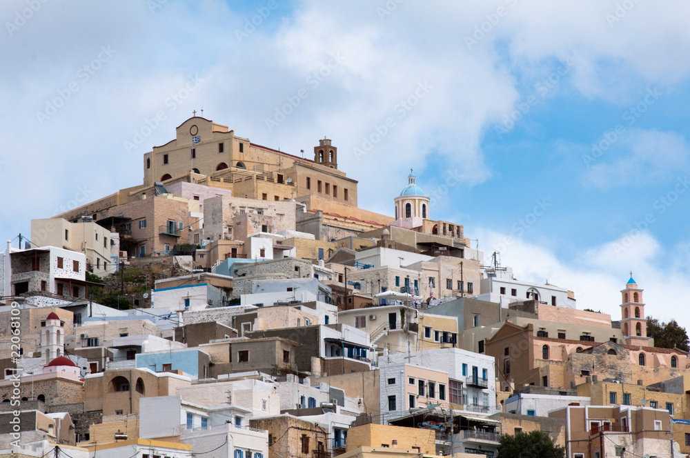 Ano Syros in Greece
