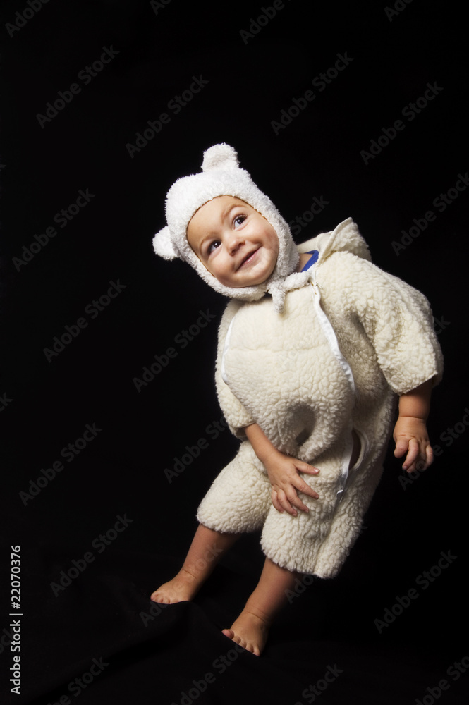 Baby boy in costume Baby boy in costume