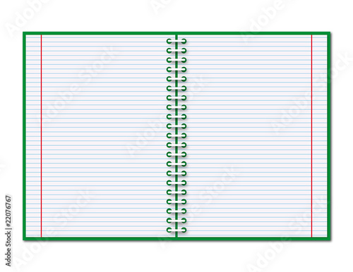 Open copybook