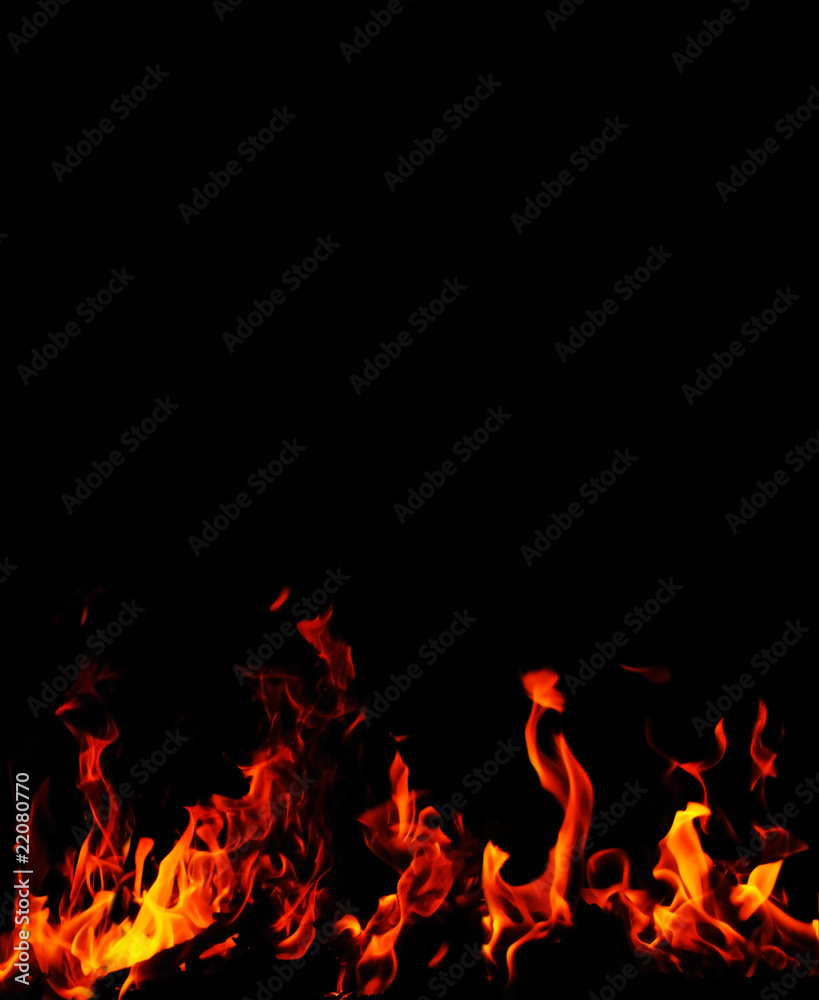 Fire flame background Fire flame background