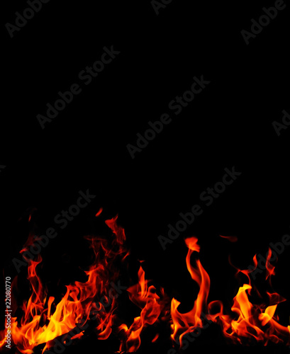 Fire flame background