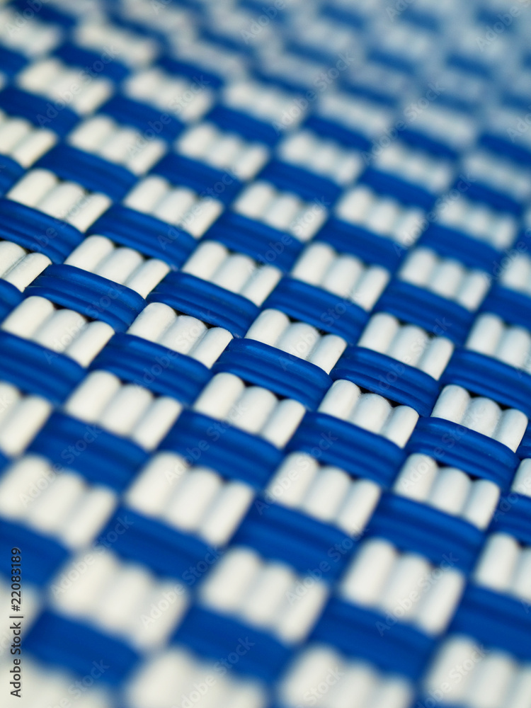 Obraz premium blue and white square patterned background