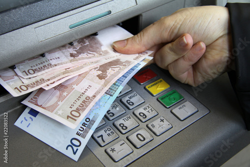 Bankomat 10er und 20er
