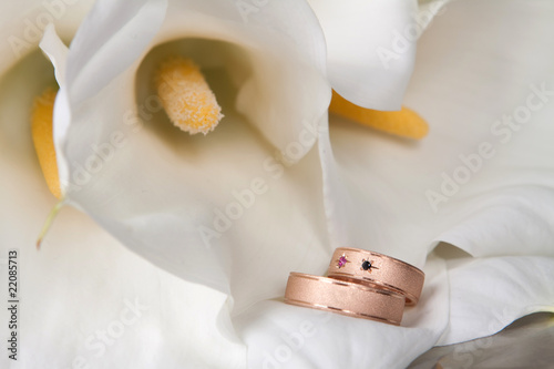 Wedding Bouquet and Ring