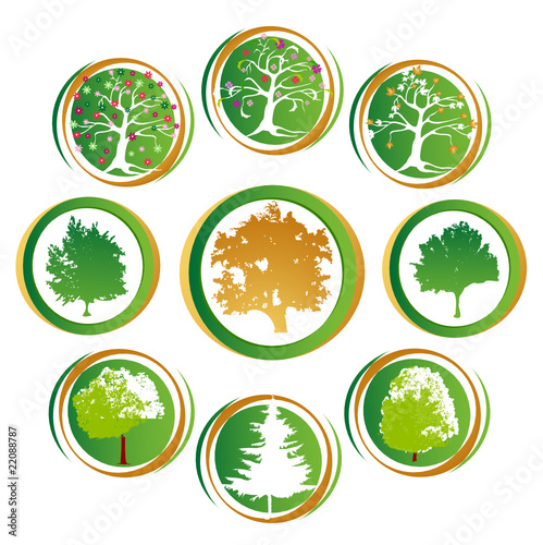 tree icon collection
