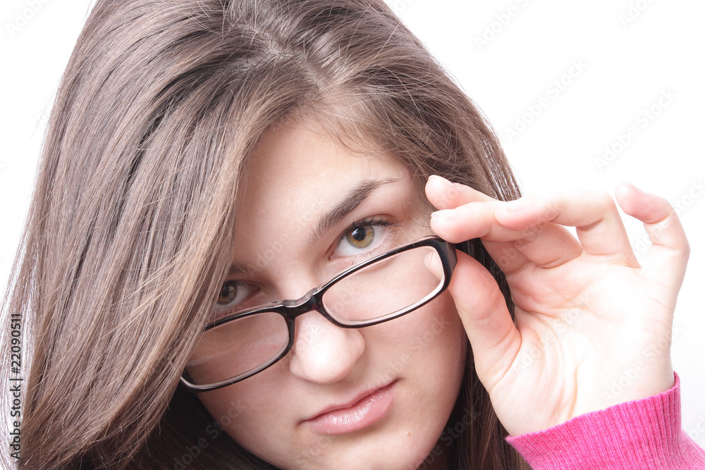 girl in glasses girl in glasses
