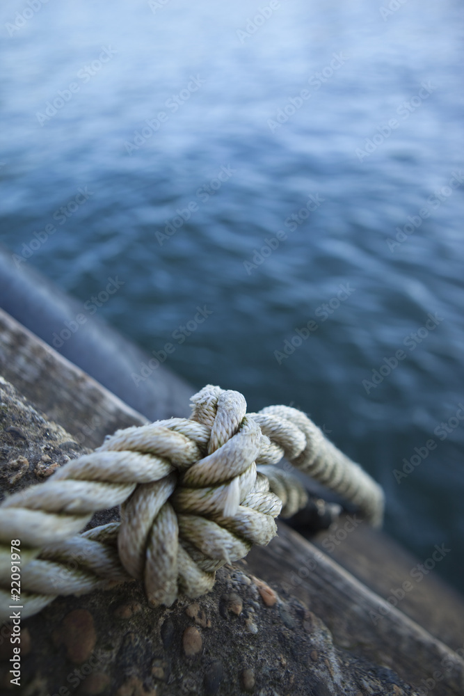 Fototapeta premium Cordage sur les quais