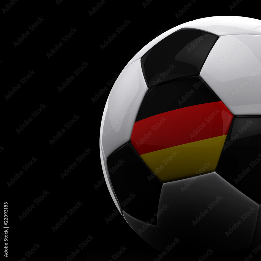 German soccer ball