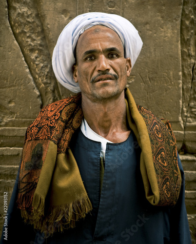 Portrait eines Ägypters photo