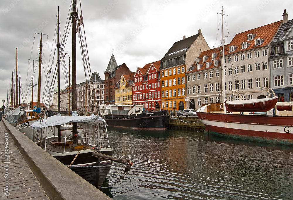 Fototapeta premium Copenhague - Nyhavn