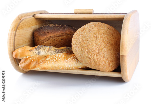 Breadbox & bread
