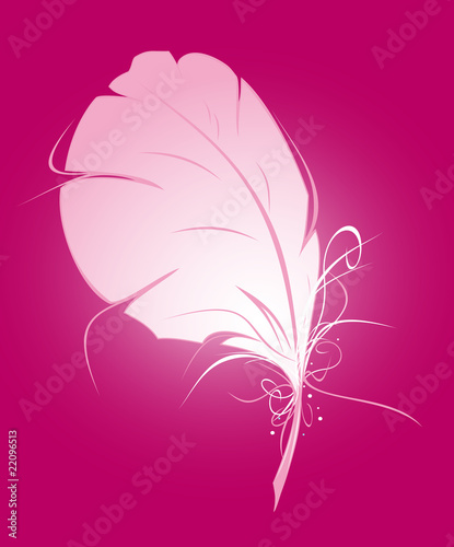 pink feather
