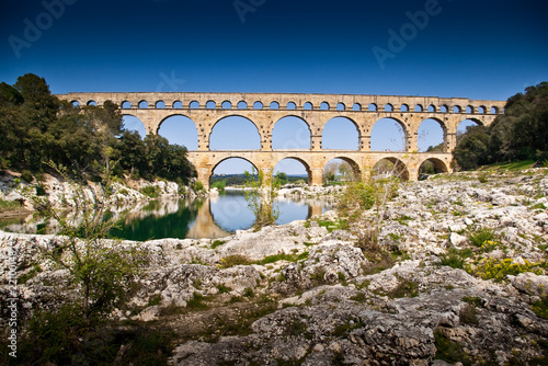 Canvas Print Le Pont du Gard