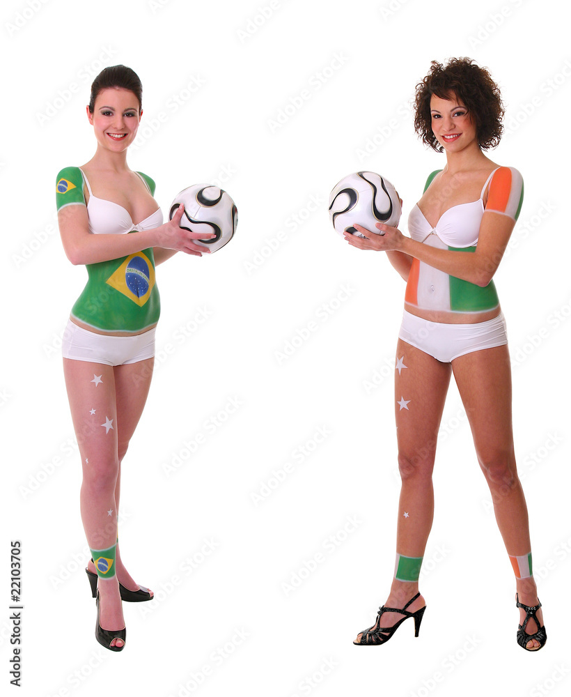 WM 2010 Spiel Brasilien - Elfenbeinküste WM 2010 Spiel Brasilien - Elfenbeinküste