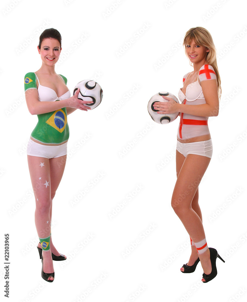 WM 2010 Spiel Brasilien - England WM 2010 Spiel Brasilien - England