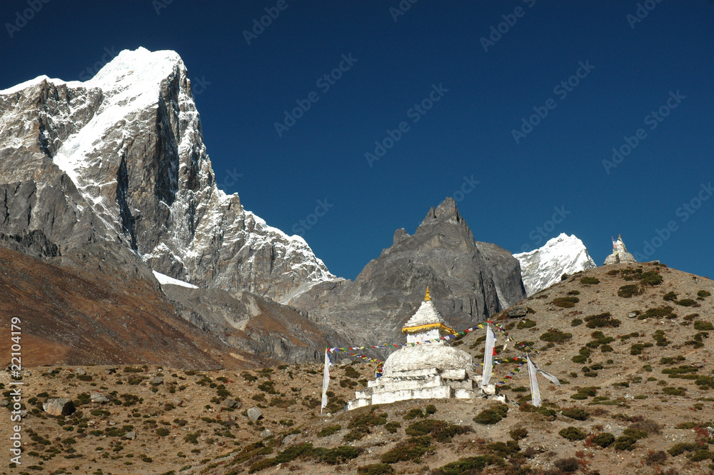 Staat Im Himalaja Mit 6 Buchstaben Chorte im Himalaja, Nepal Stock Photo | Adobe Stock