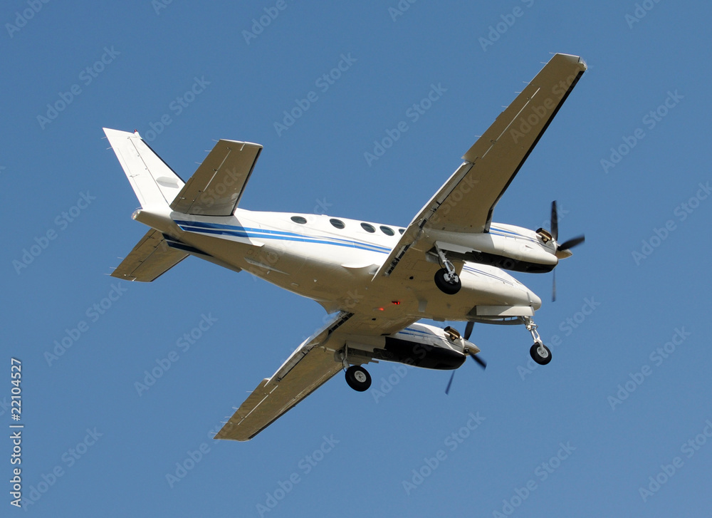 Obraz premium Turboprop airplane