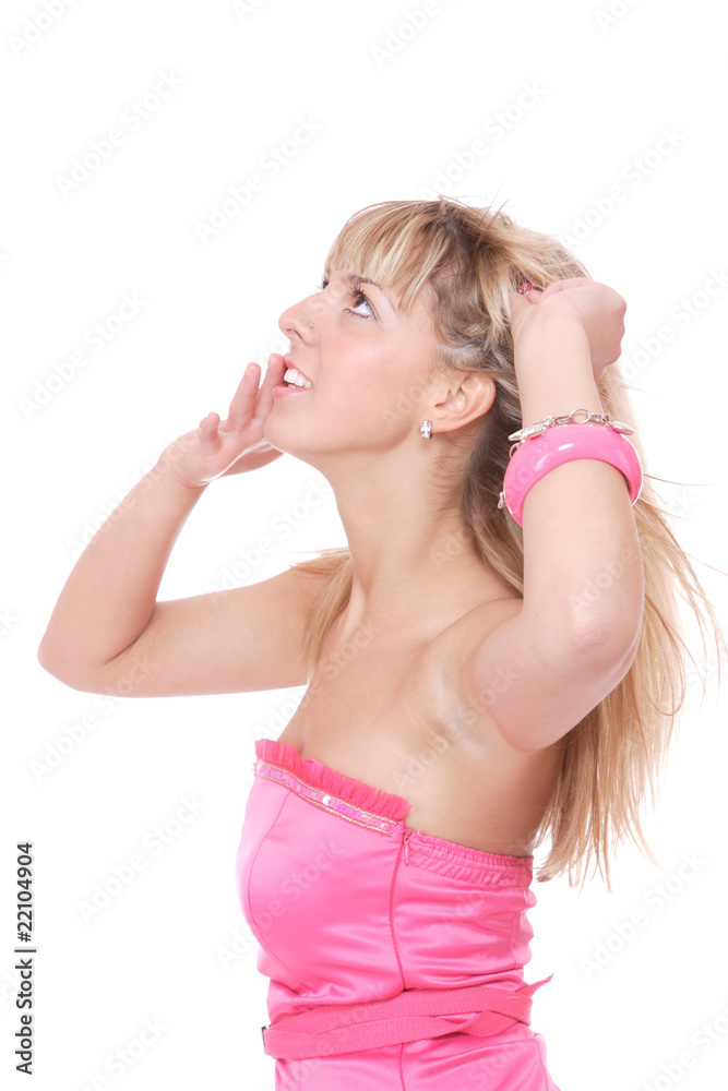 Fototapeta premium Beautiful young woman