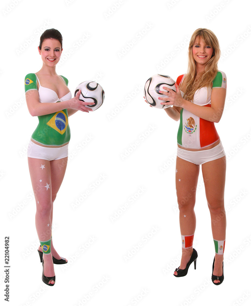 WM 2010 Spiel Brasilien - Mexiko WM 2010 Spiel Brasilien - Mexiko