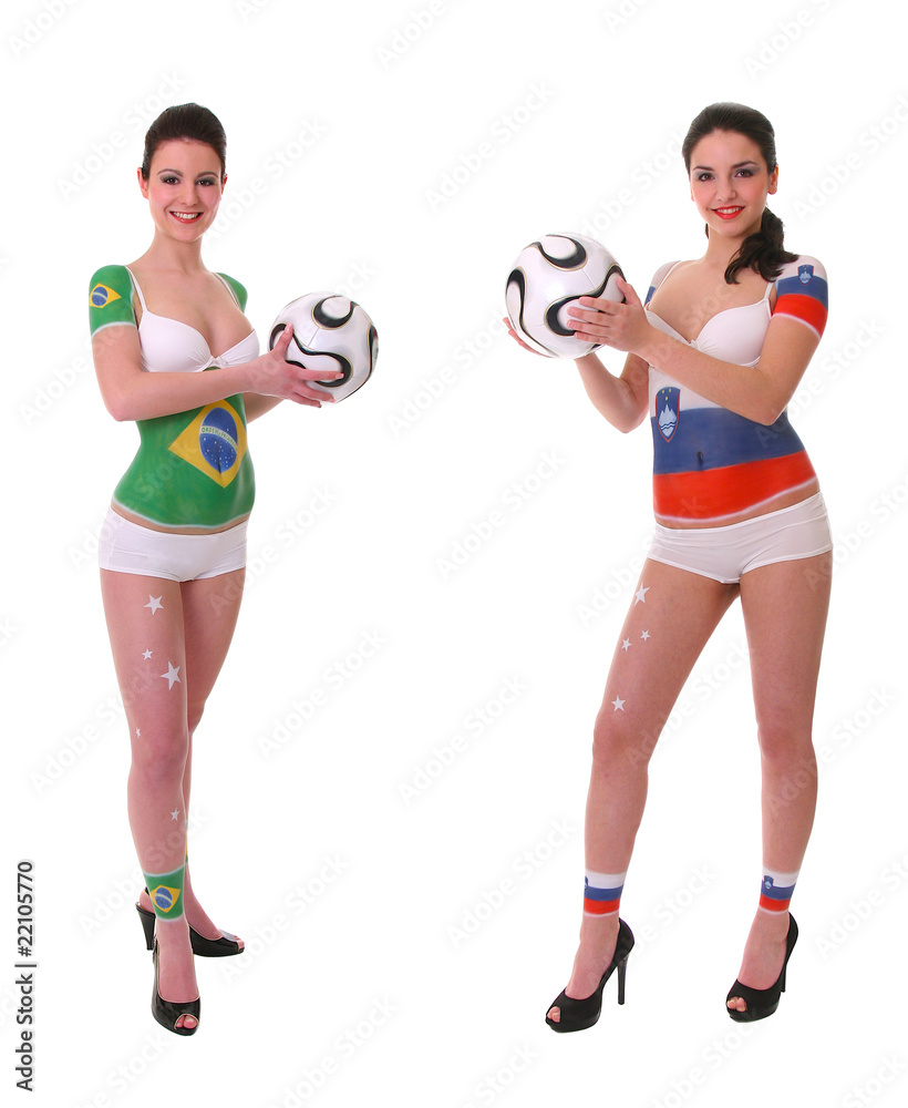 WM 2010 Spiel Brasilien - Slowenien WM 2010 Spiel Brasilien - Slowenien
