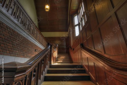 Old Historic Chapel Staircase