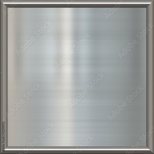metal award frame