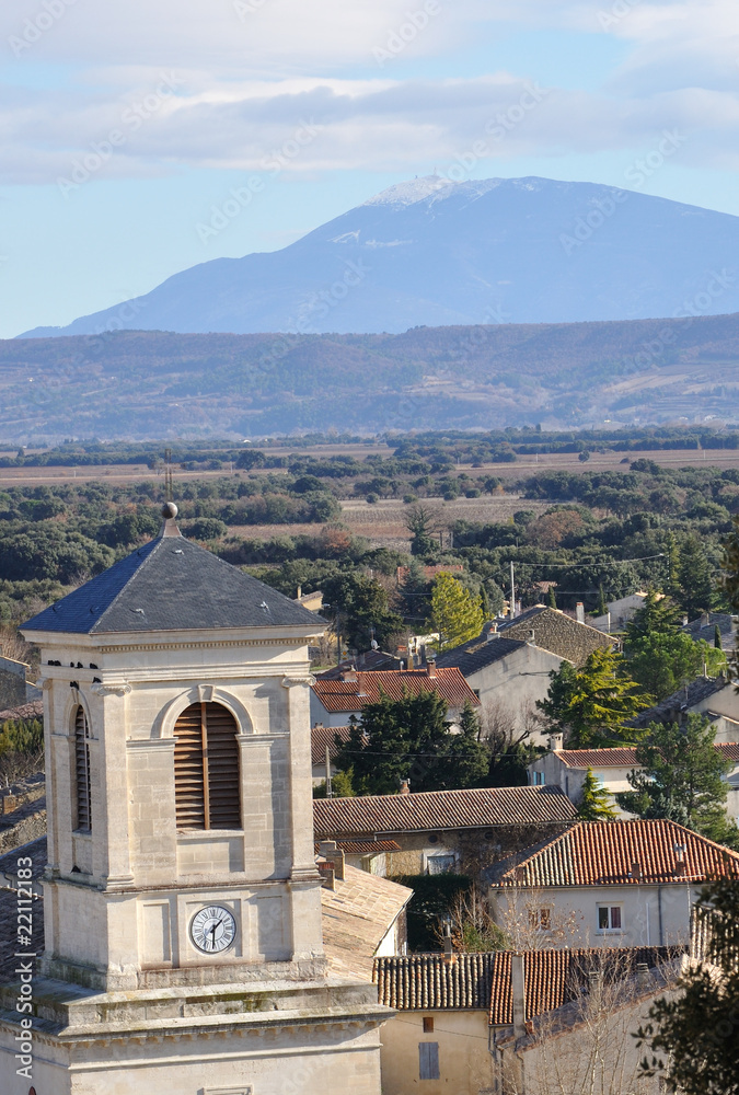 Fototapeta premium religion et mont Ventoux