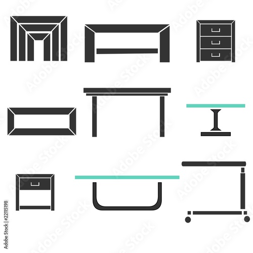 Modern Tables Set